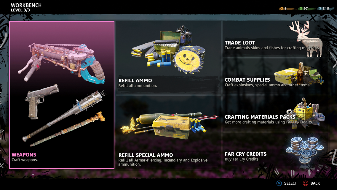 Weapons – Far Cry: New Dawn Guide